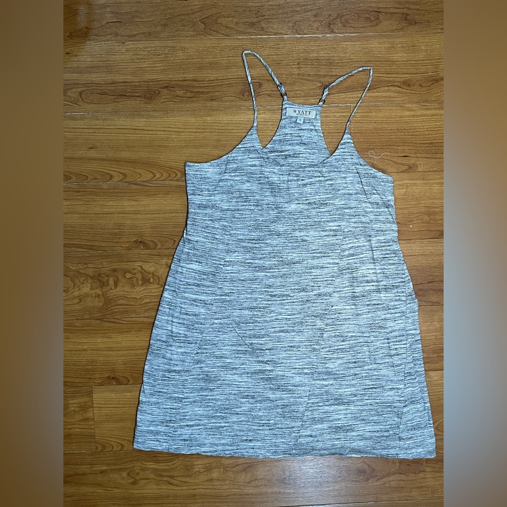 Wyatt Collection Racerback Tank Dress - Small
